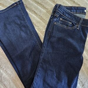 Dark Blue Denim Jeans